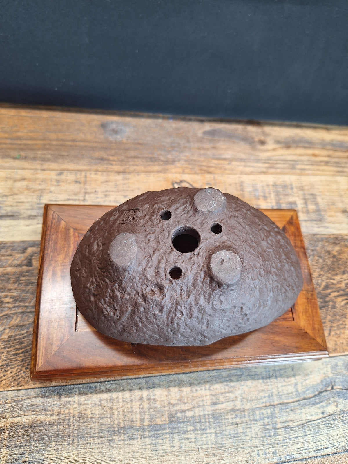 14 cm Half Moon bonsai pot