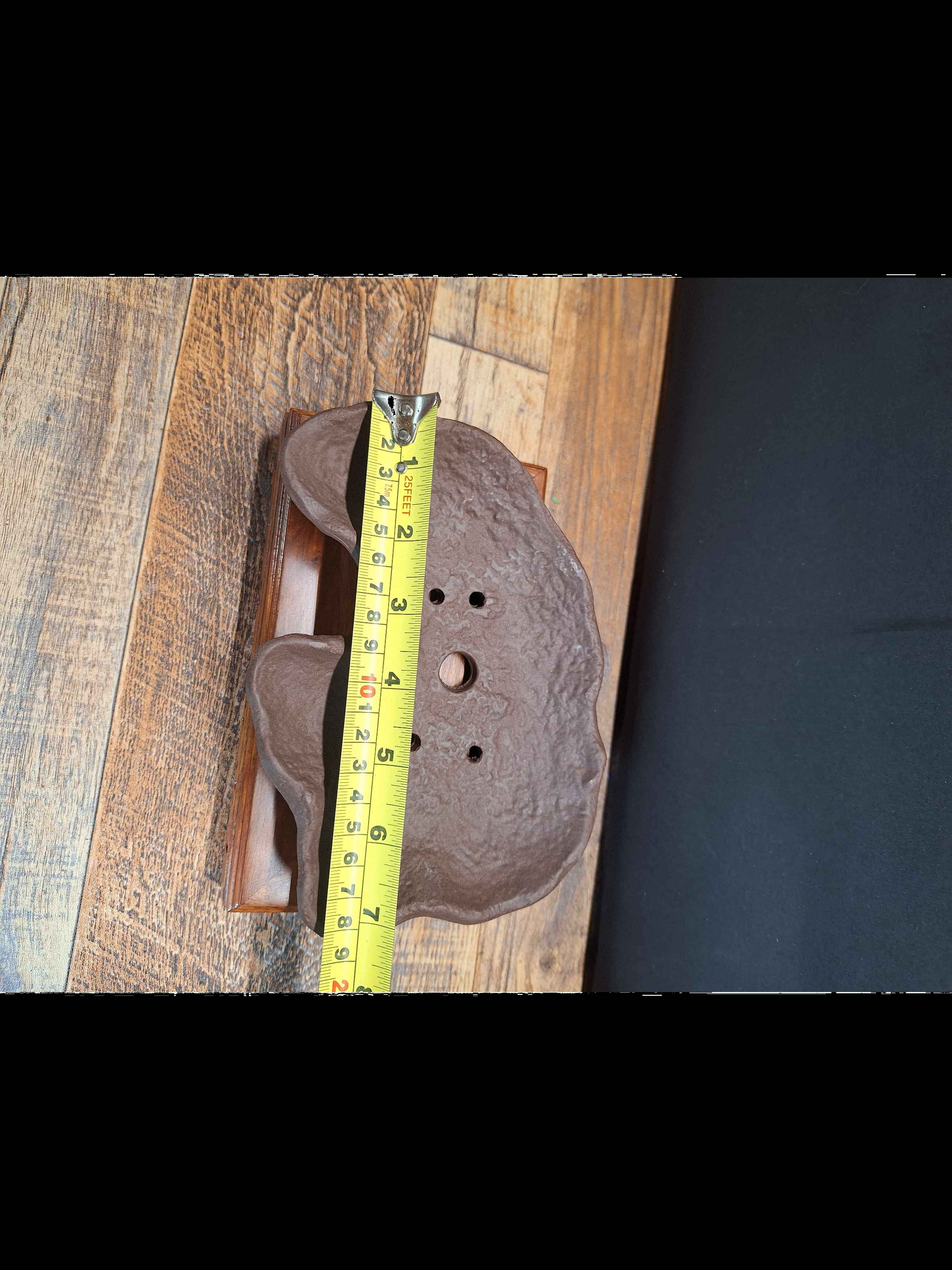Handmade 19 cm Bonsai Pot – Raft style, Unglazed Shohin pot. Excellent drainage