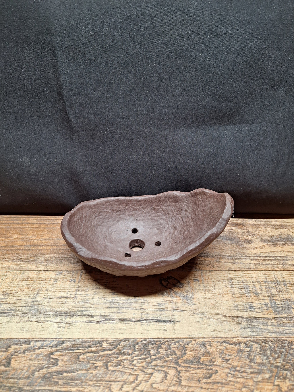 14 cm Half Moon bonsai pot