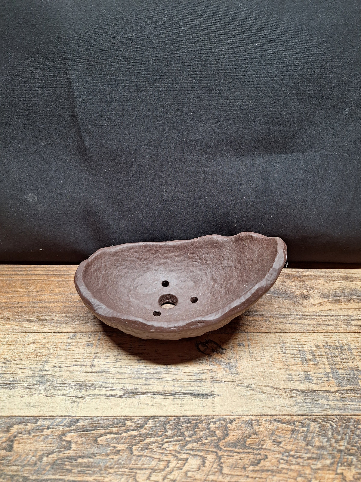 14 cm Half Moon bonsai pot
