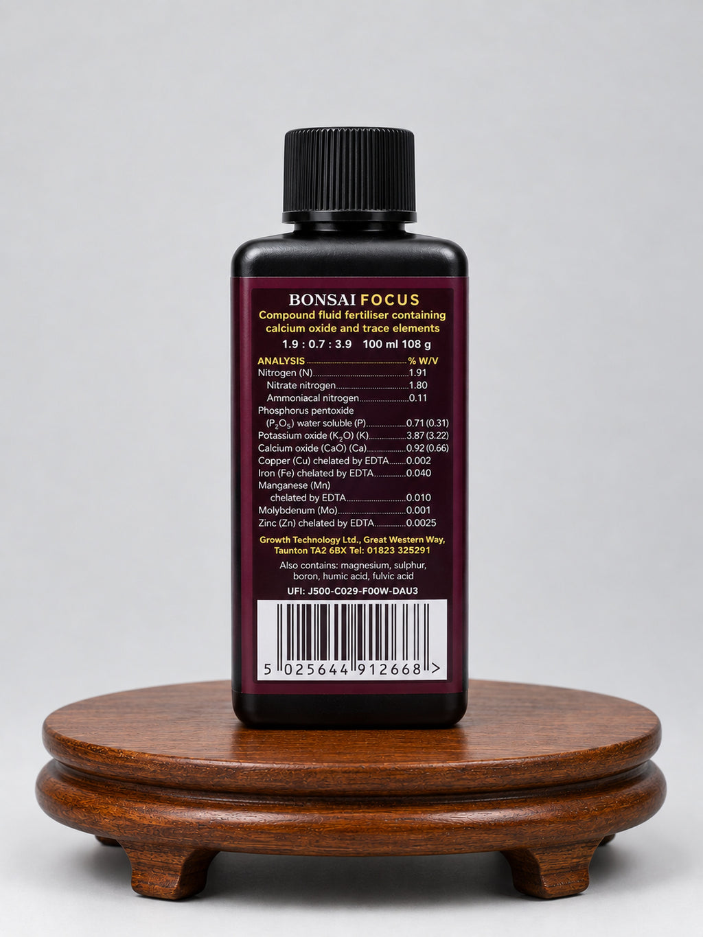 Bonsai Focus – Complete Liquid Bonsai Fertiliser 100ml