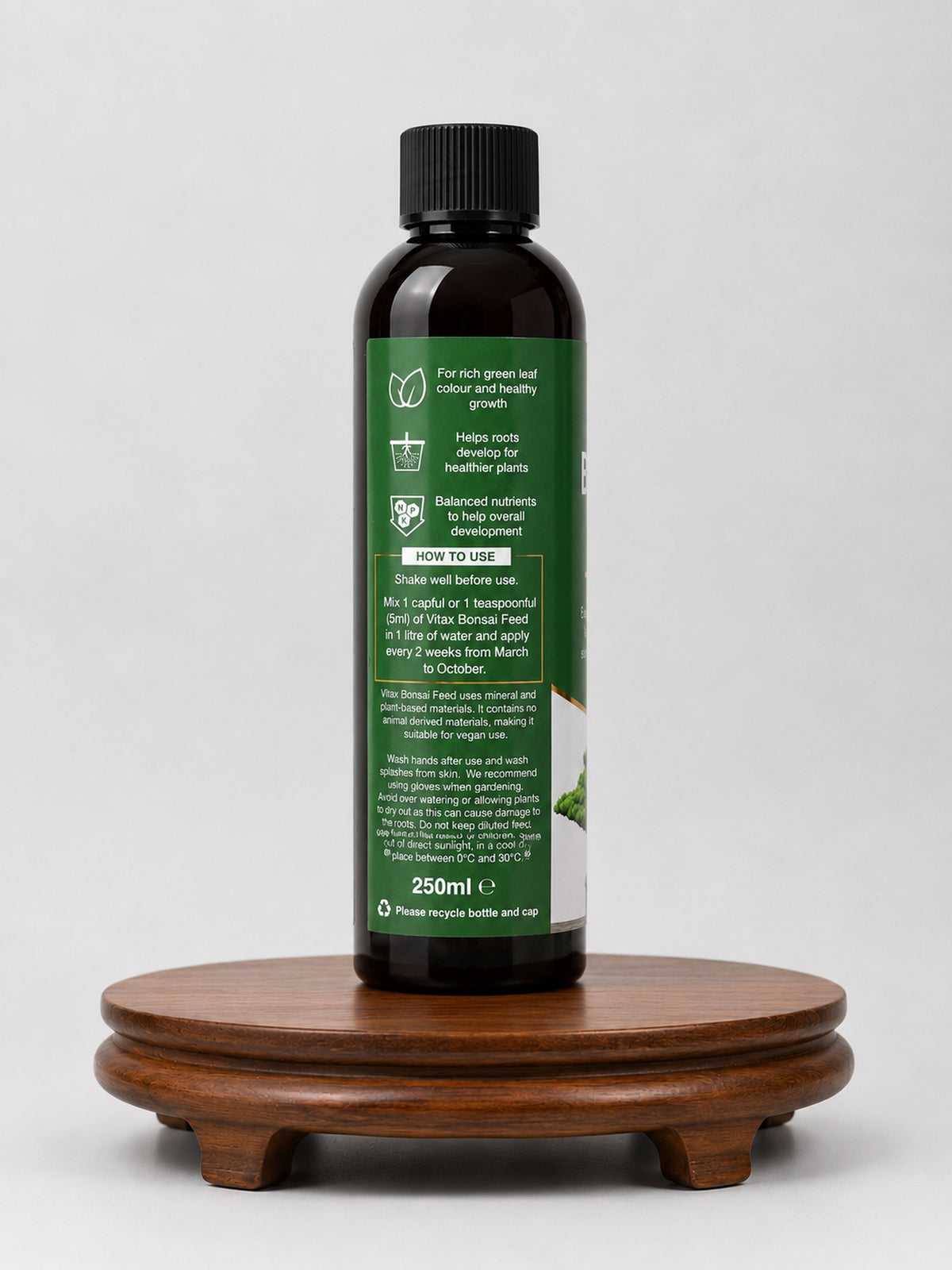 Vitax Bonsai Feed – Concentrated Liquid Bonsai Fertiliser 250ml